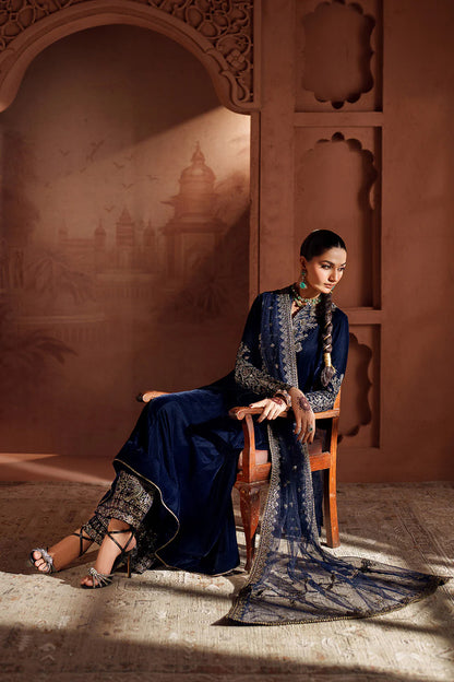 IZNIK | Raagni Velvet Formals | IV-66 Embroidered Velvet