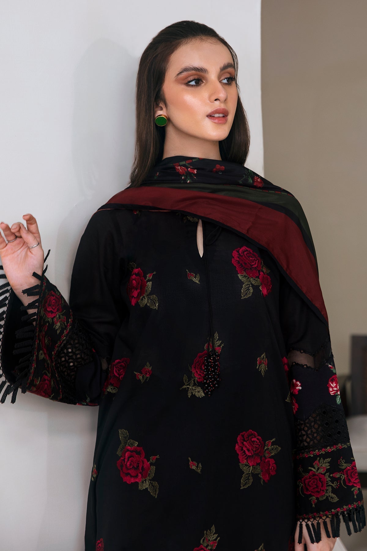Baroque | Embroidered Lawn | SF-361