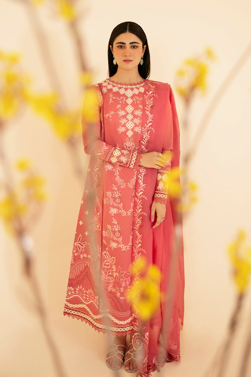 Qalamkar | Qlinekari Luxury Lawn | SQ-09 SENA - House Of Anaya