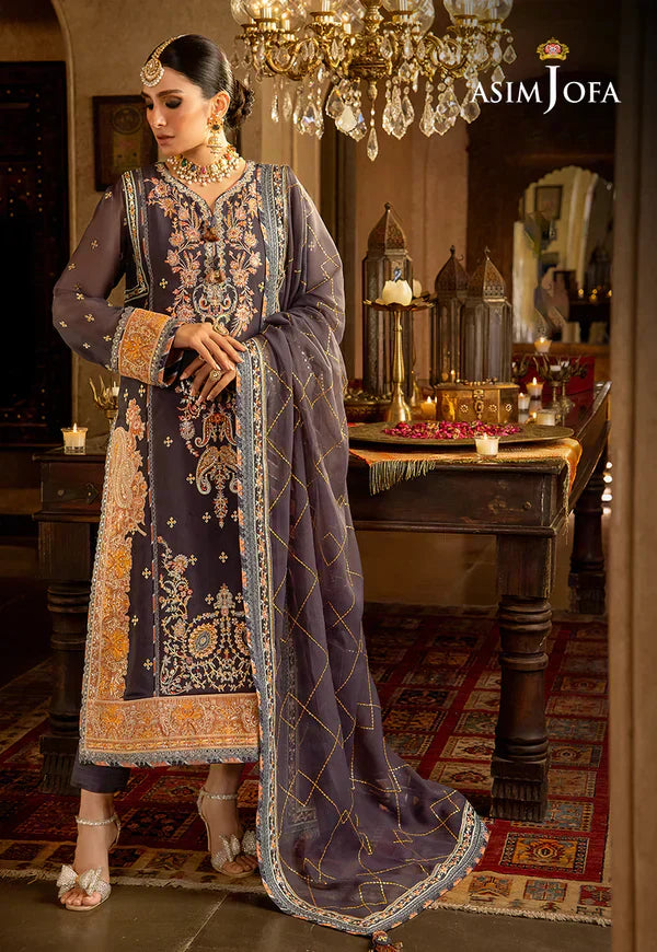 Asim Jofa | Velvet Festive 23 | AJVF-04 - House Of Anaya