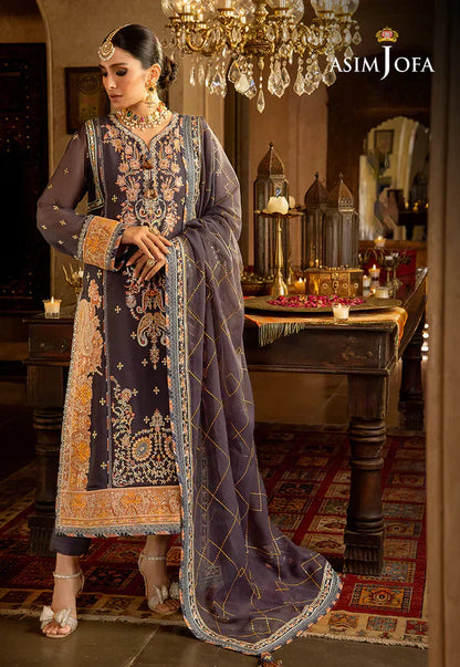 Asim Jofa | Velvet Festive 23 | AJVF-04 - House Of Anaya