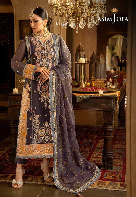 Asim Jofa | Velvet Festive 23 | AJVF-04 - House Of Anaya