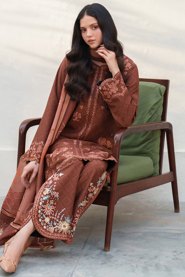 Farasha | Meline Premium Viscose 25 | Brown Clay