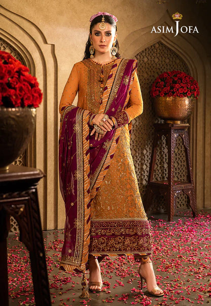 Asim Jofa | Velvet Festive 23 | AJVF-07 - House Of Anaya