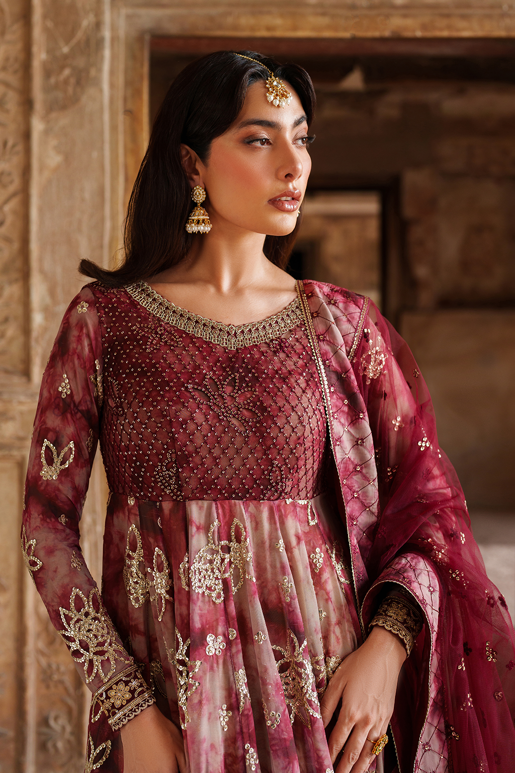 Iznik | Exclusive Formals | UE-533 Printed Chiffon