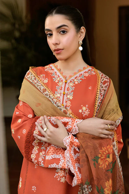 Farasha | Summer weaves | Orange Petal