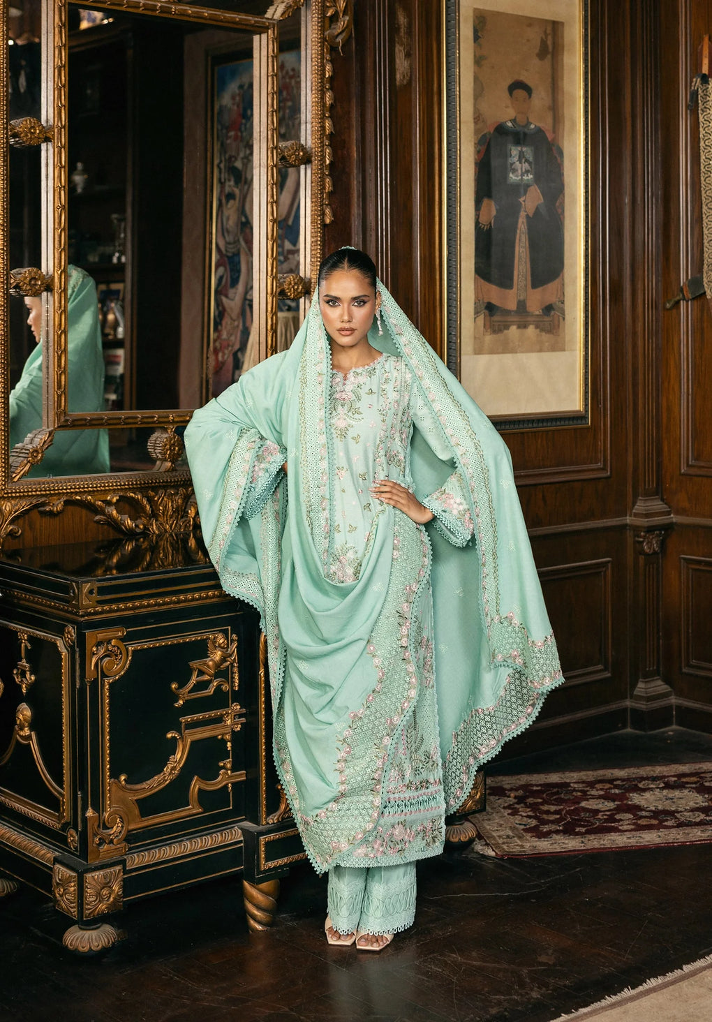 Elaf Premium | Luxury Winter 25 | EWK-5B FLORAZURE