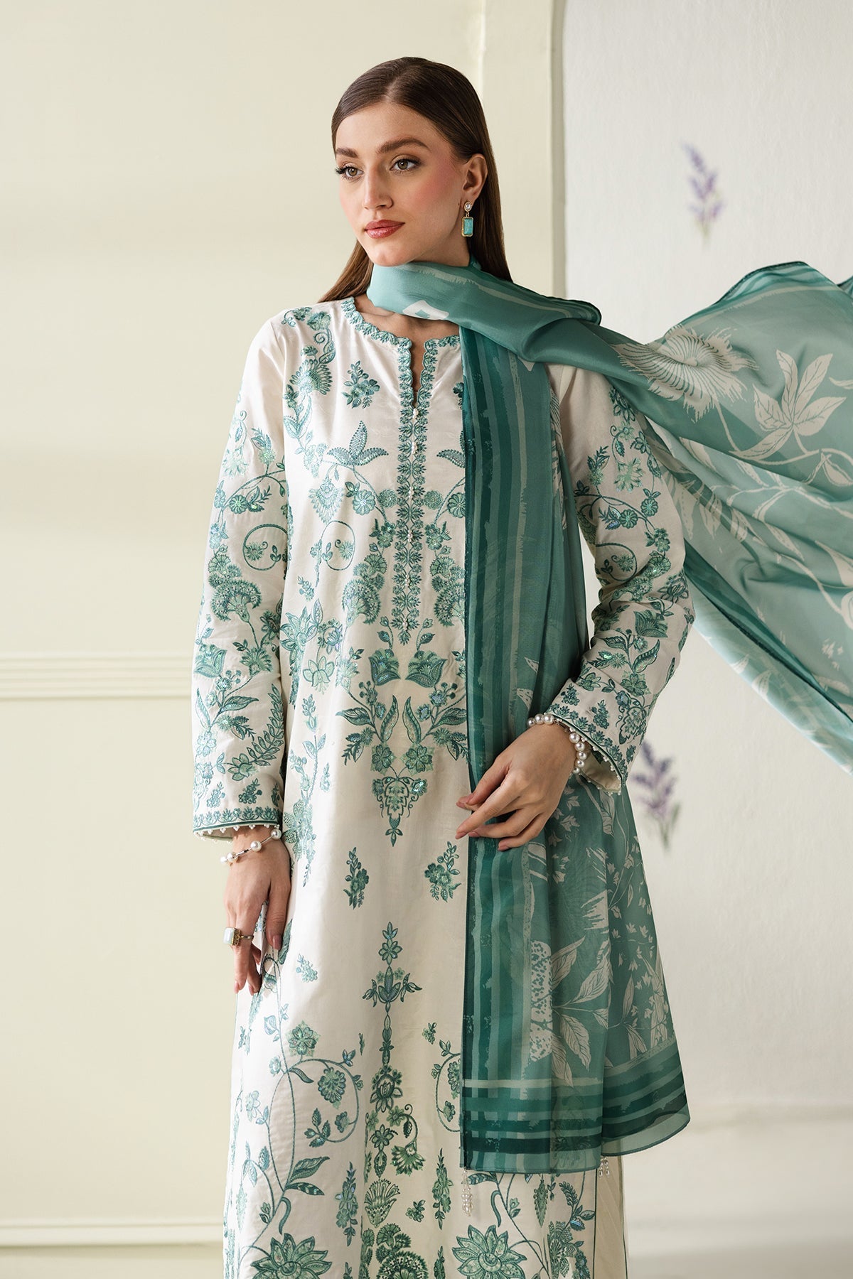 Baroque | Embroidered Lawn | SF-4430