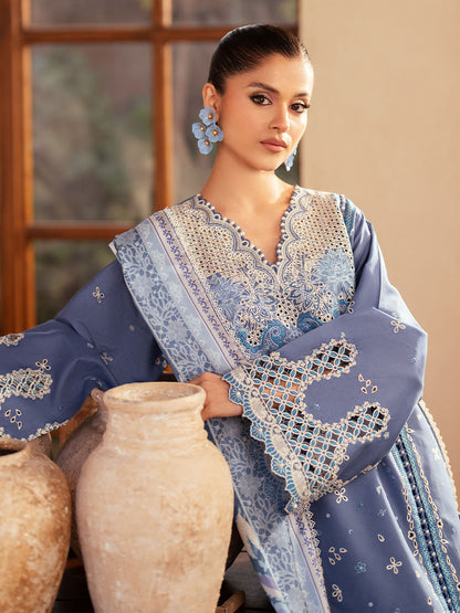 Bin Ilyas | Mehroze Luxury Lawn 25 | 91 - A