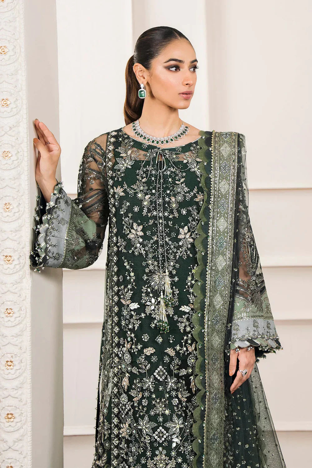 Baroque | Chantelle Embroidered Collection | CH12-05 - House Of Anaya