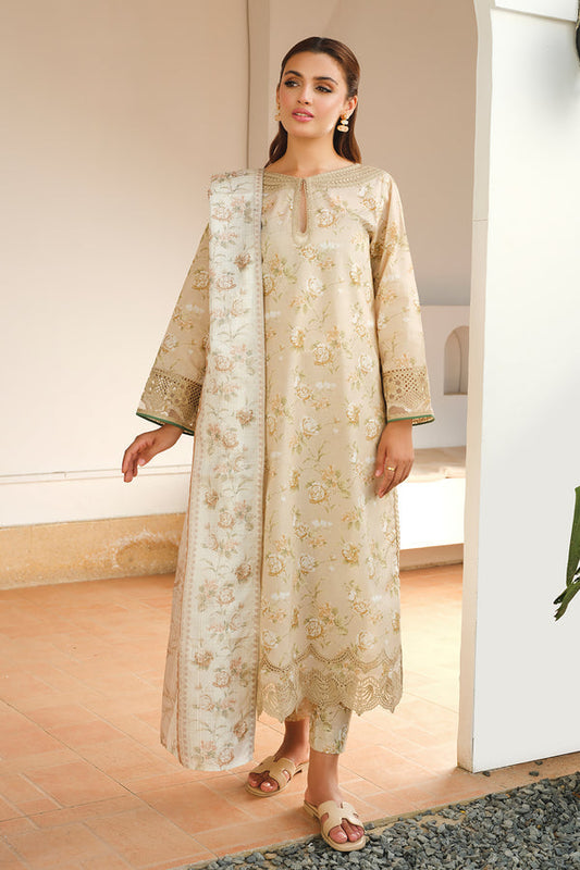 Baroque | Luxury Pret 24 | LAWN UF-655 - House Of Anaya
