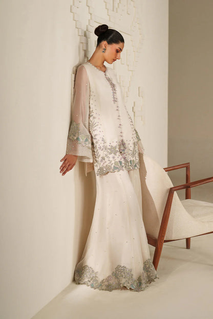 Iznik | Festive Formals | UE-620 Embroidered Chiffon