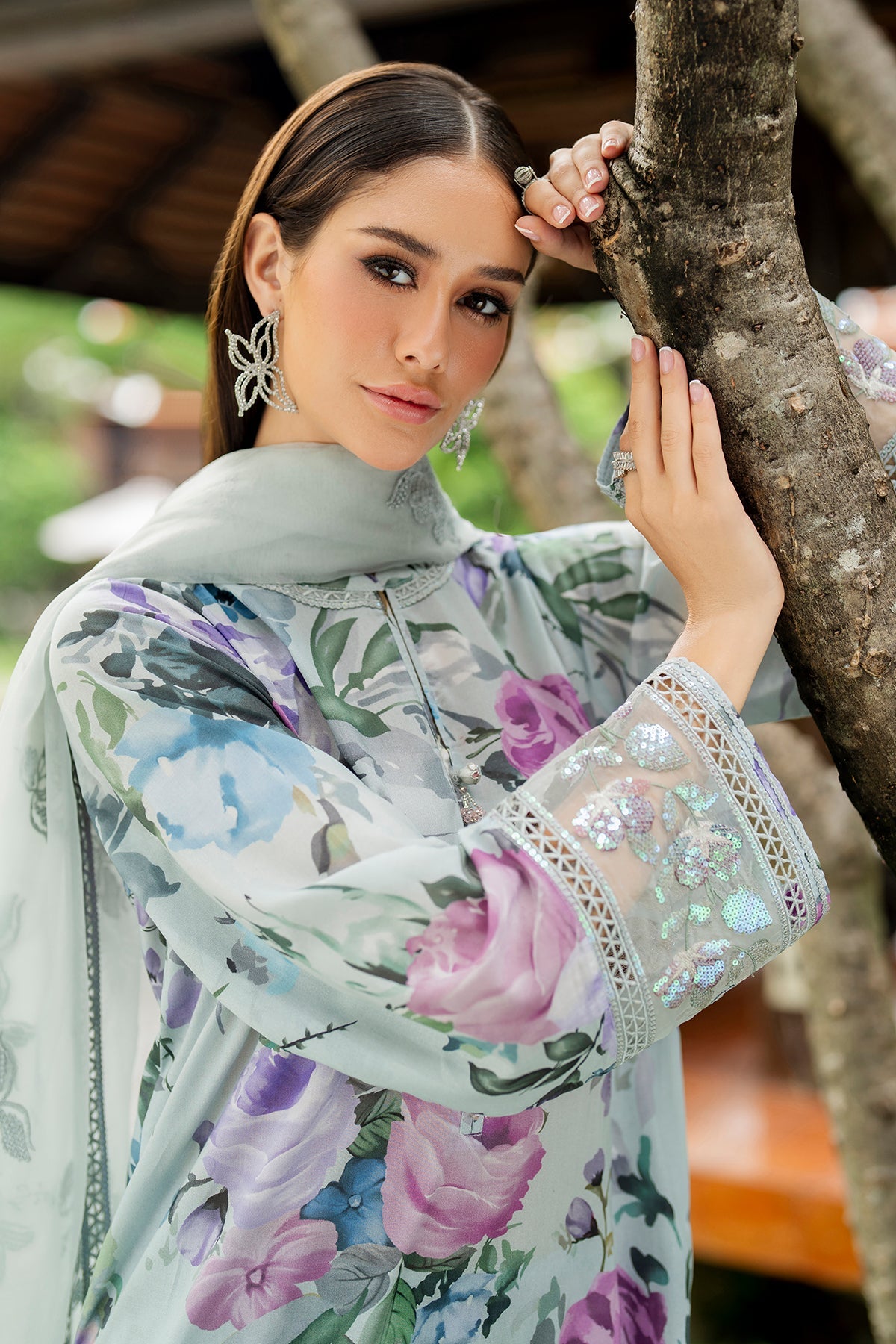 Baroque | Embroidered Lawn | SF-4268