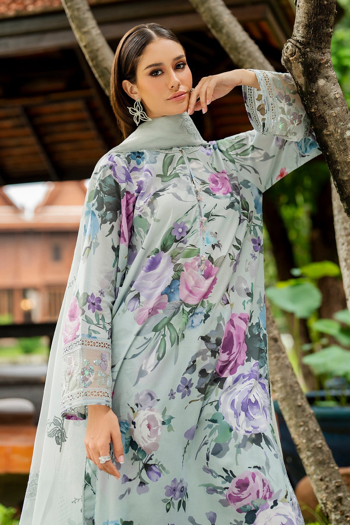 Baroque | Embroidered Lawn | SF-4268