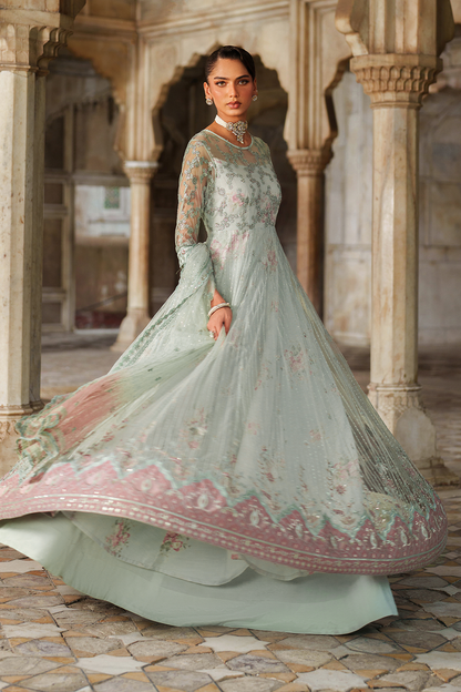 Iznik | Exclusive Formals | UE-553 Embroidered Net