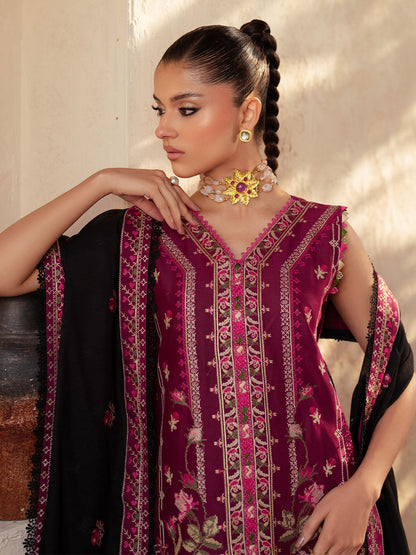 Bin Ilyas | Mehroze Luxury Lawn 25 | 95 - A