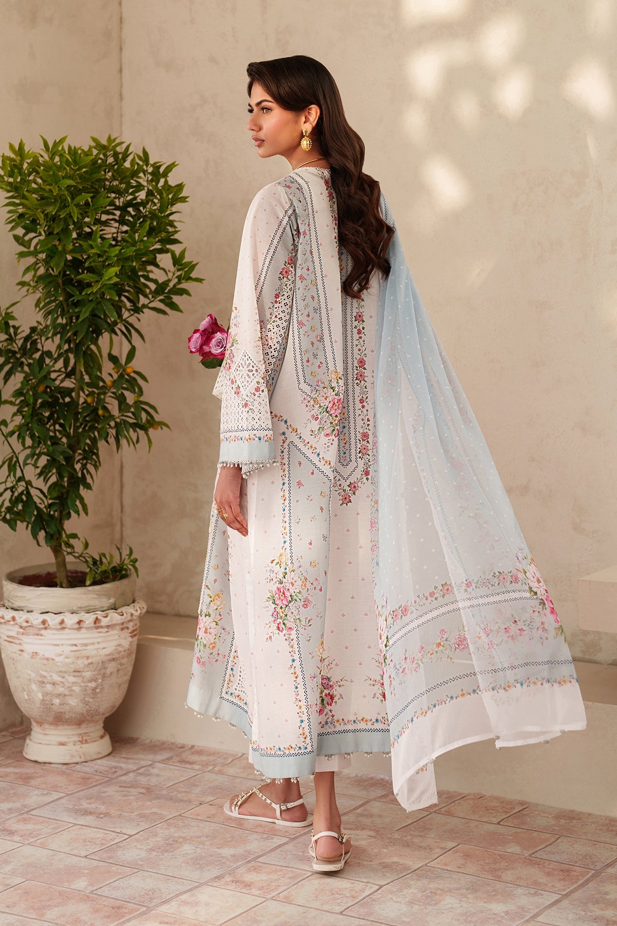 Baroque | Embroidered Lawn | SF-4402
