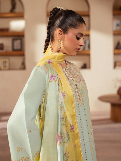 Bin Ilyas | Mehroze Luxury Lawn 25 | 96 - B