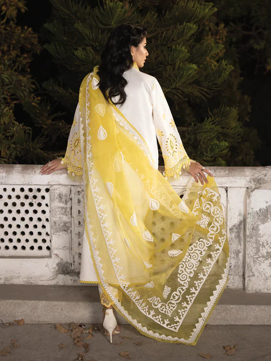 Faiza Faisal | Maya Luxury Lawn | Ceren - House Of Anaya