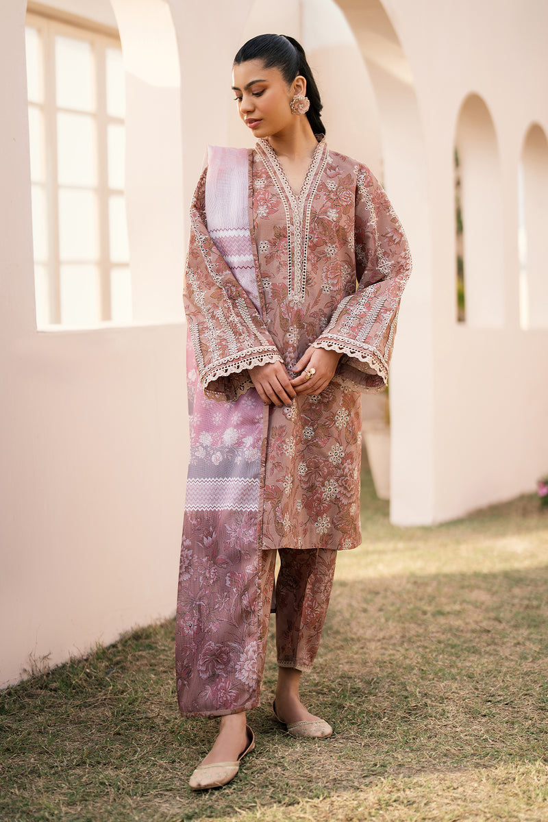 Baroque | Luxury Pret 24 | LAWN UF-602 - House Of Anaya