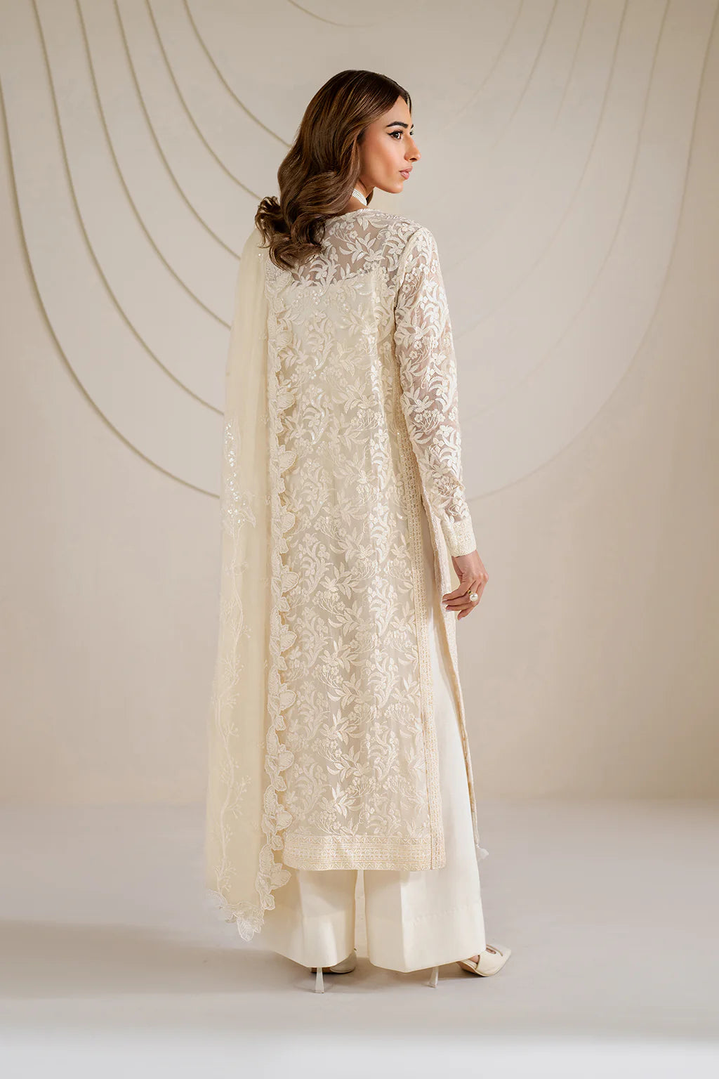 Iznik | Exclusive Formals | UE-391 Embroidered Chiffon