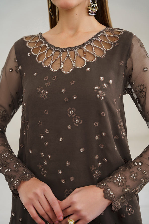 Baroque | Luxury Pret 24 | CHIFFON UF-524 - House Of Anaya
