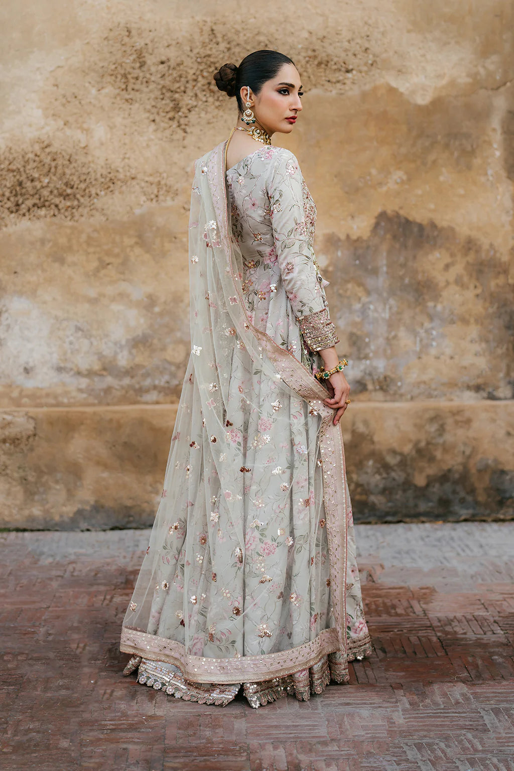 Iznik | Exclusive Formals | UE-313 Embroidered Raw Silk