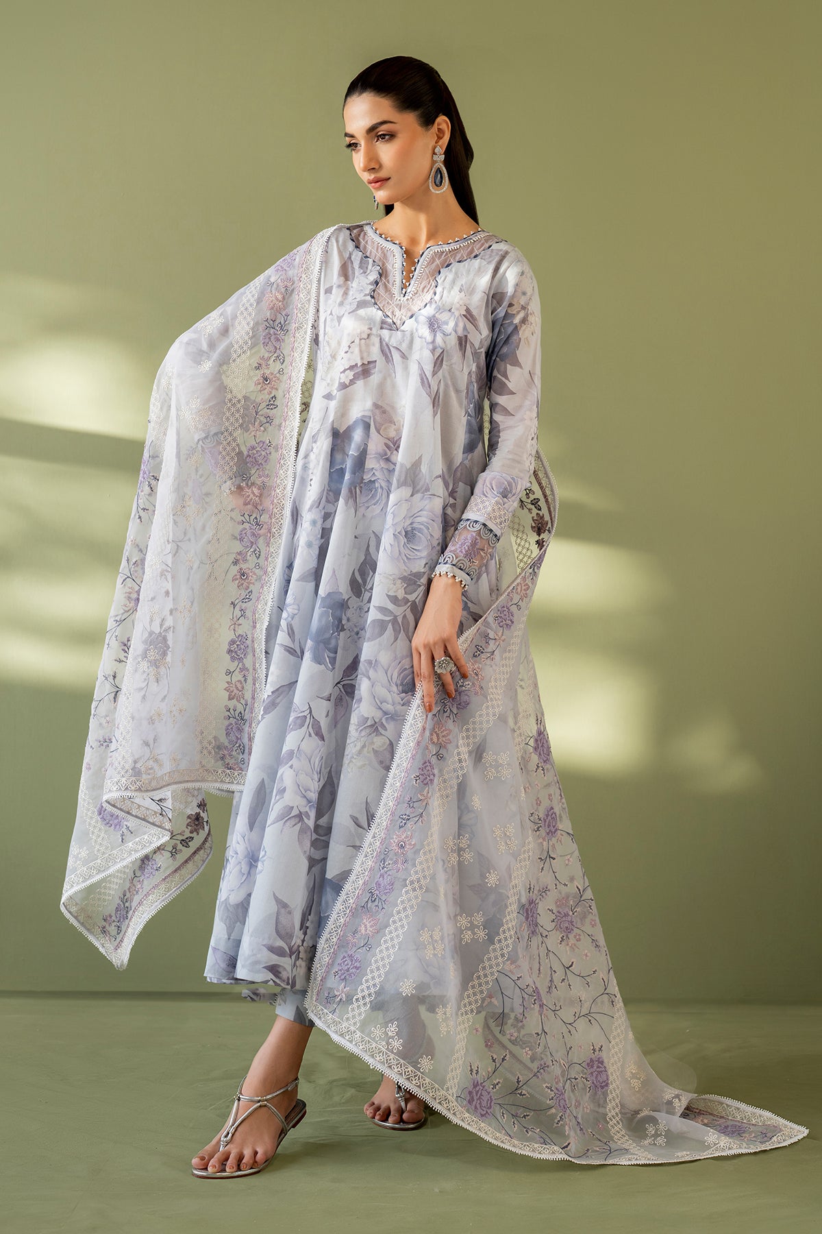 Baroque | Embroidered Lawn | SF-4173