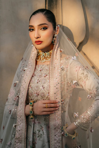 Iznik | Exclusive Formals | UE-313 Embroidered Raw Silk