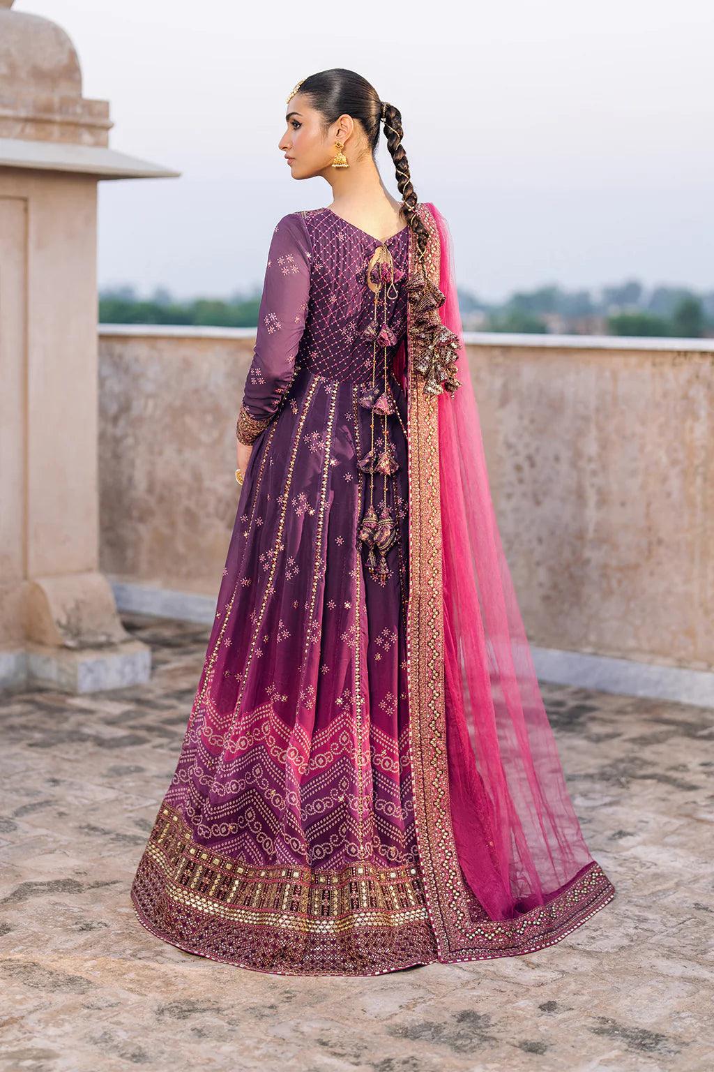 Iznik | Bandhani | UE-333 Embroidered Chiffon