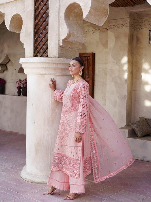 Zebtan | Zeenat Luxury Lawn Eid Collection | ZL 04 - House Of Anaya