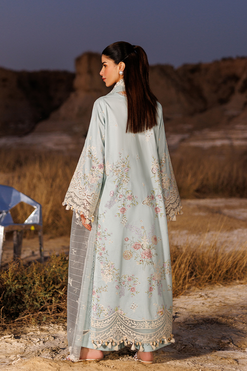 Emaan adeel | Sunlit Groove Luxury Lawn 26 | MORNING DEW