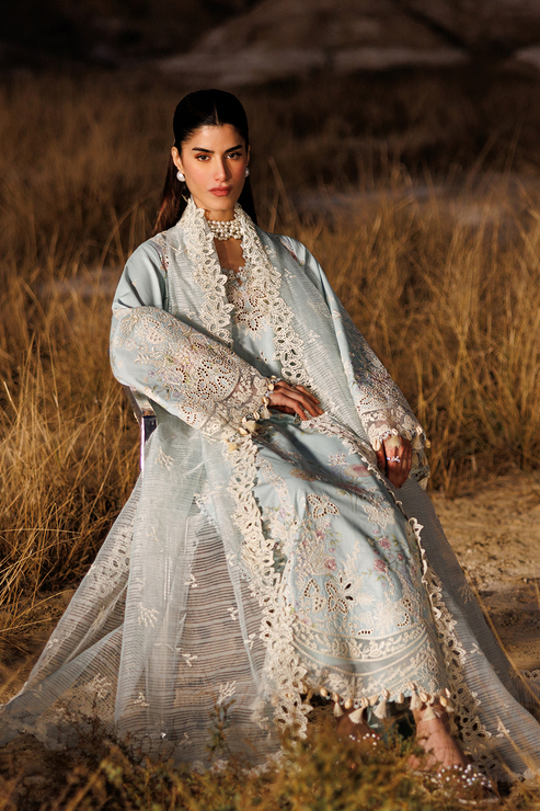 Emaan adeel | Sunlit Groove Luxury Lawn 26 | MORNING DEW