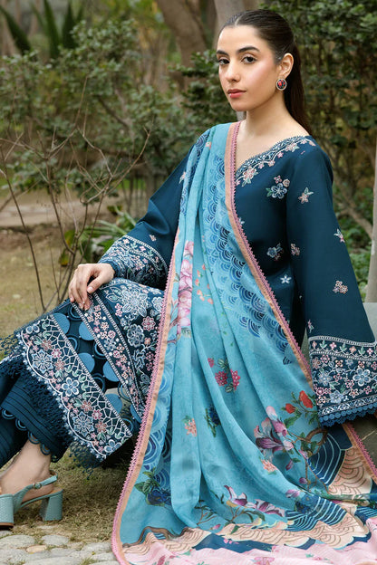 Farasha | Summer weaves| Mist Blue