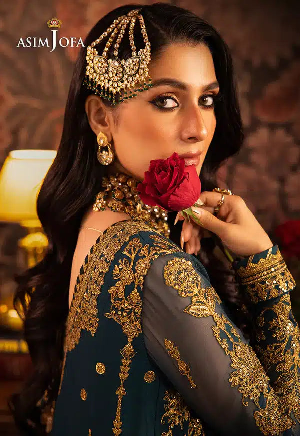 Asim Jofa | Makhmal Wedding Velvet 23 | AJMM-07 - House Of Anaya