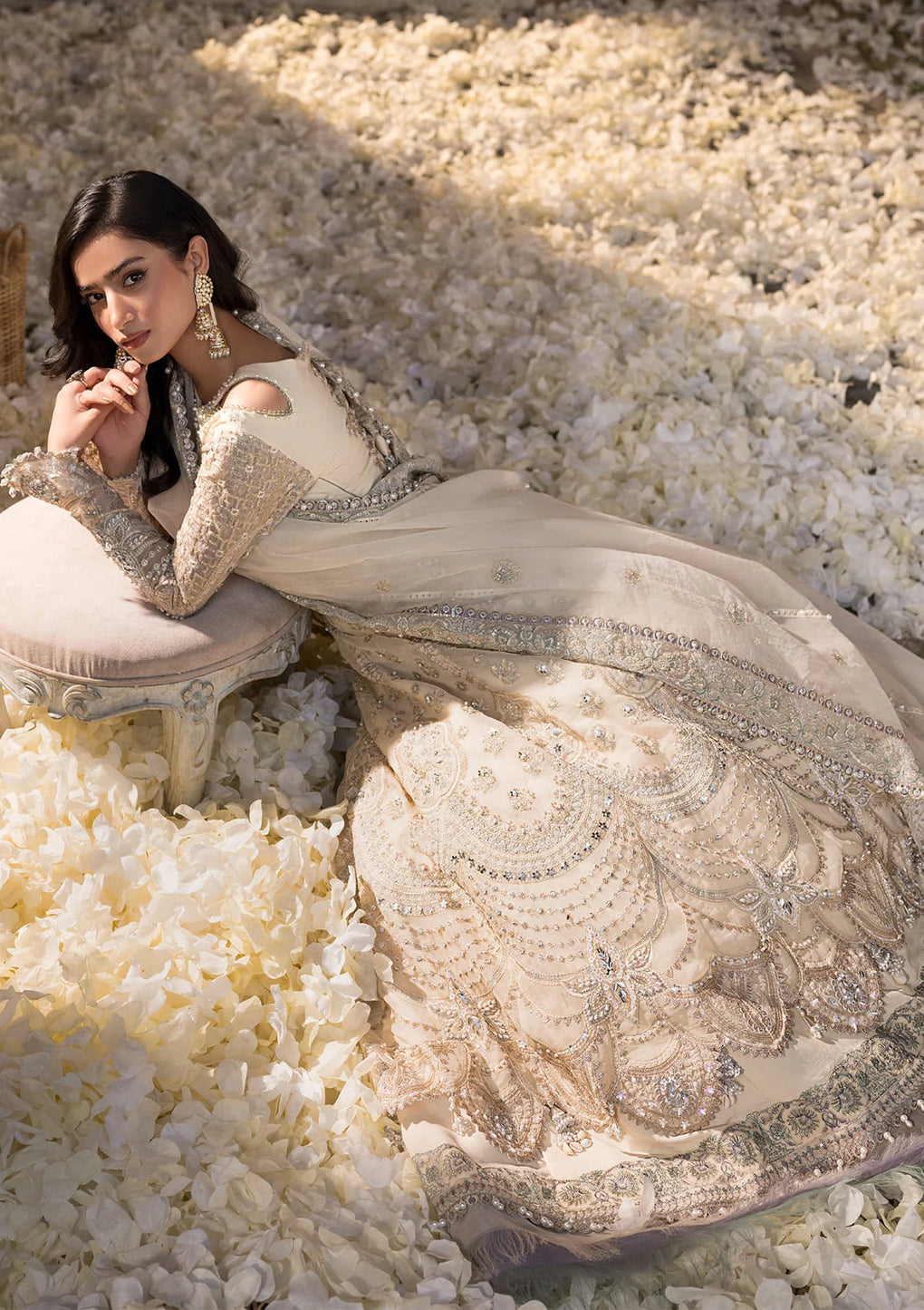 Elaf Premium | Formal Handwork Collection | EFH-06 GHAZAL - House Of Anaya