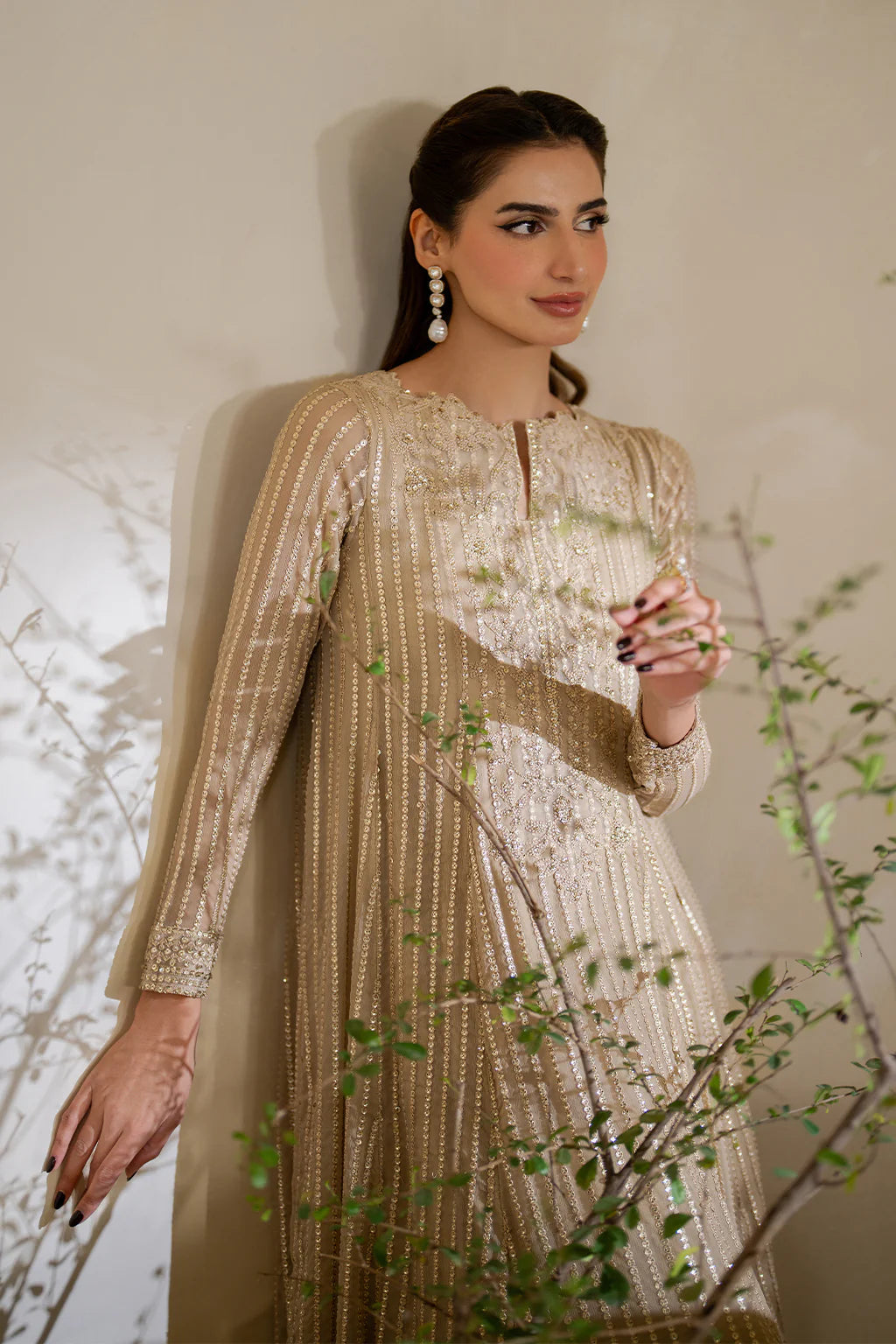 Iznik | Chinon Chiffon | CC-58 Embroidered Chiffon