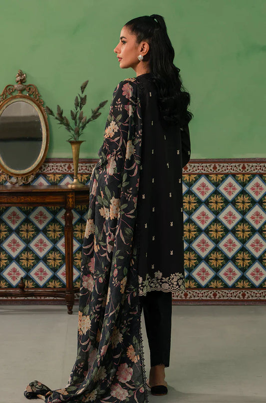 Cross Stitch | Mahiri Embroidered Collection | RAVEN FLORA - House Of Anaya