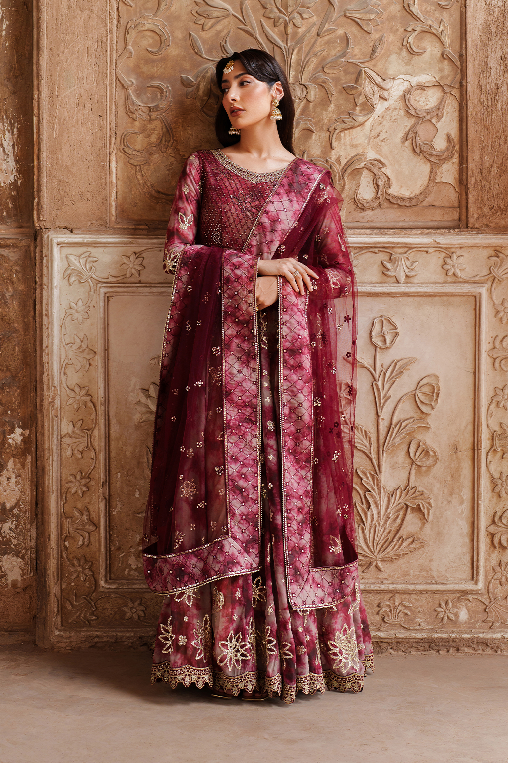 Iznik | Exclusive Formals | UE-533 Printed Chiffon