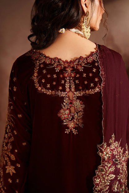 IZNIK | Raagni Velvet Formals | IV-55 Embroidered Velvet