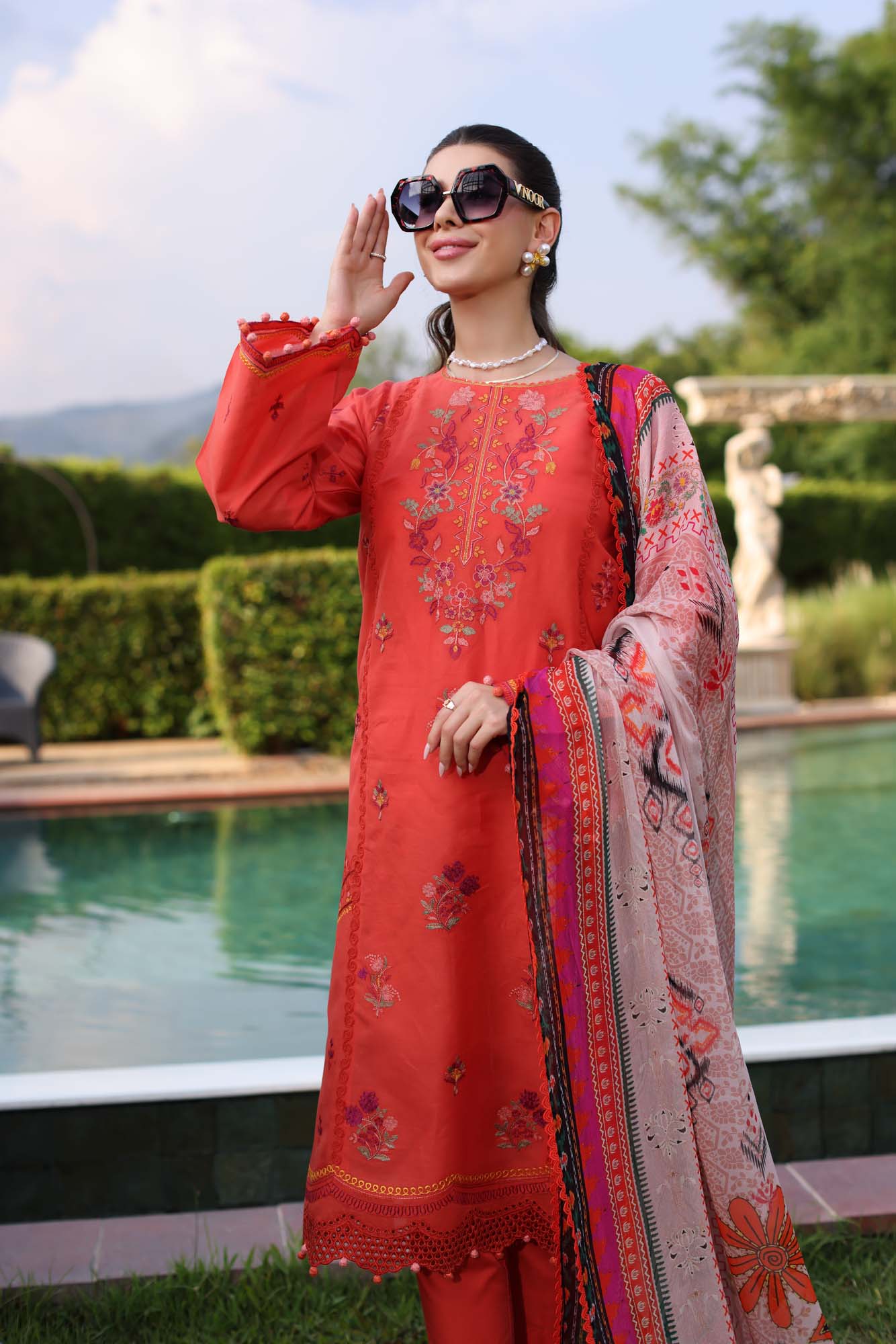 Noor by Saadia Asad | Eid Luxe Printkari 24 | D3 - House Of Anaya