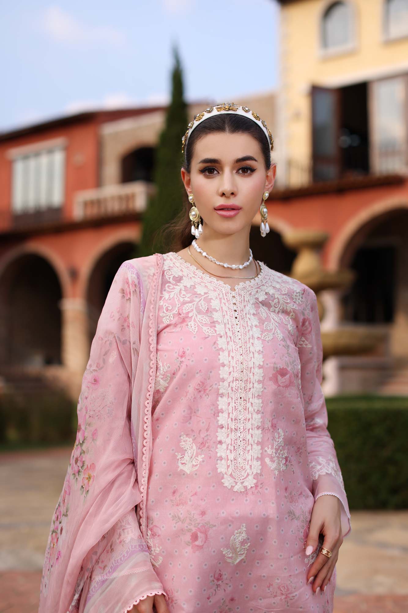 Noor by Saadia Asad | Eid Luxe Printkari 24 | D7 - House Of Anaya