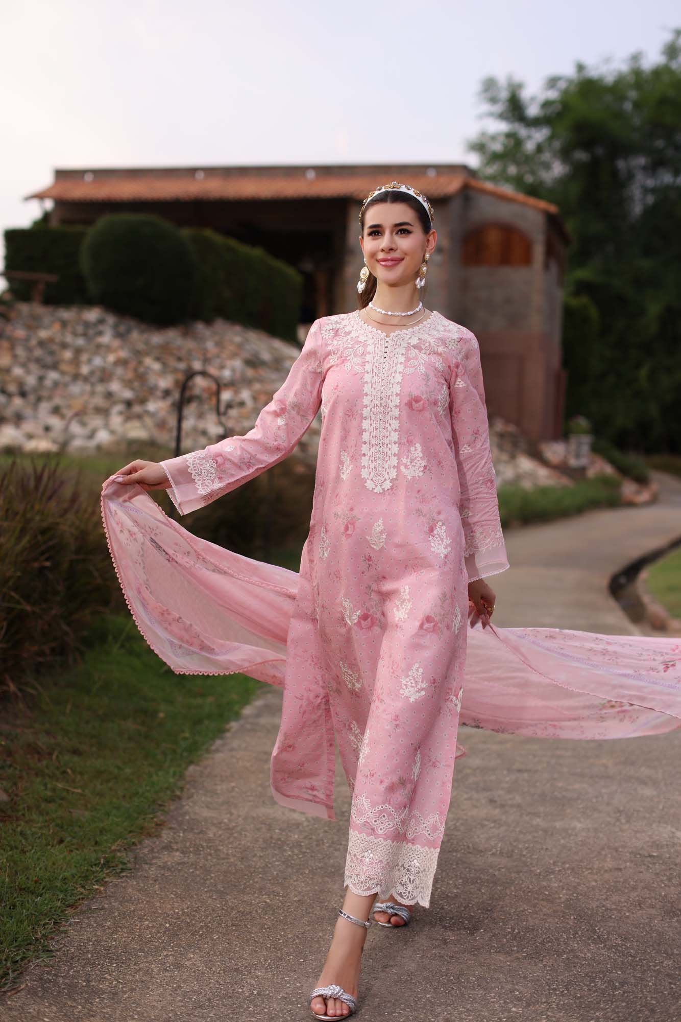 Noor by Saadia Asad | Eid Luxe Printkari 24 | D7 - House Of Anaya
