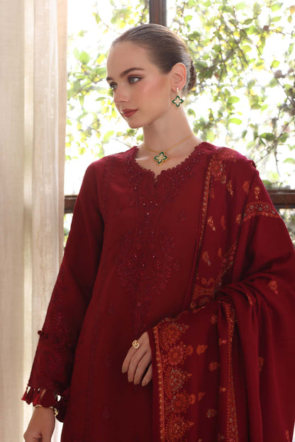 Noor by Saadia Asad | Winter Pashmina 25 | Ember