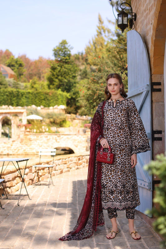 Noor by Saadia Asad | Luxe Chikankari 25 | D2-B - House Of Anaya