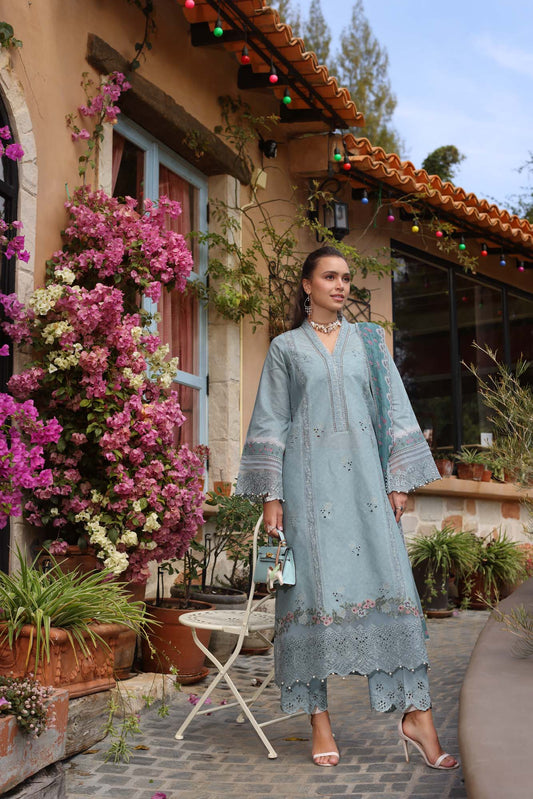 Noor by Saadia Asad | Luxe Chikankari 25 | D5-B - House Of Anaya