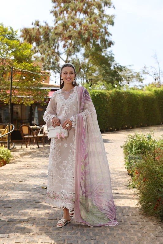 Noor by Saadia Asad | Luxe Chikankari 25 | D4-A - House Of Anaya