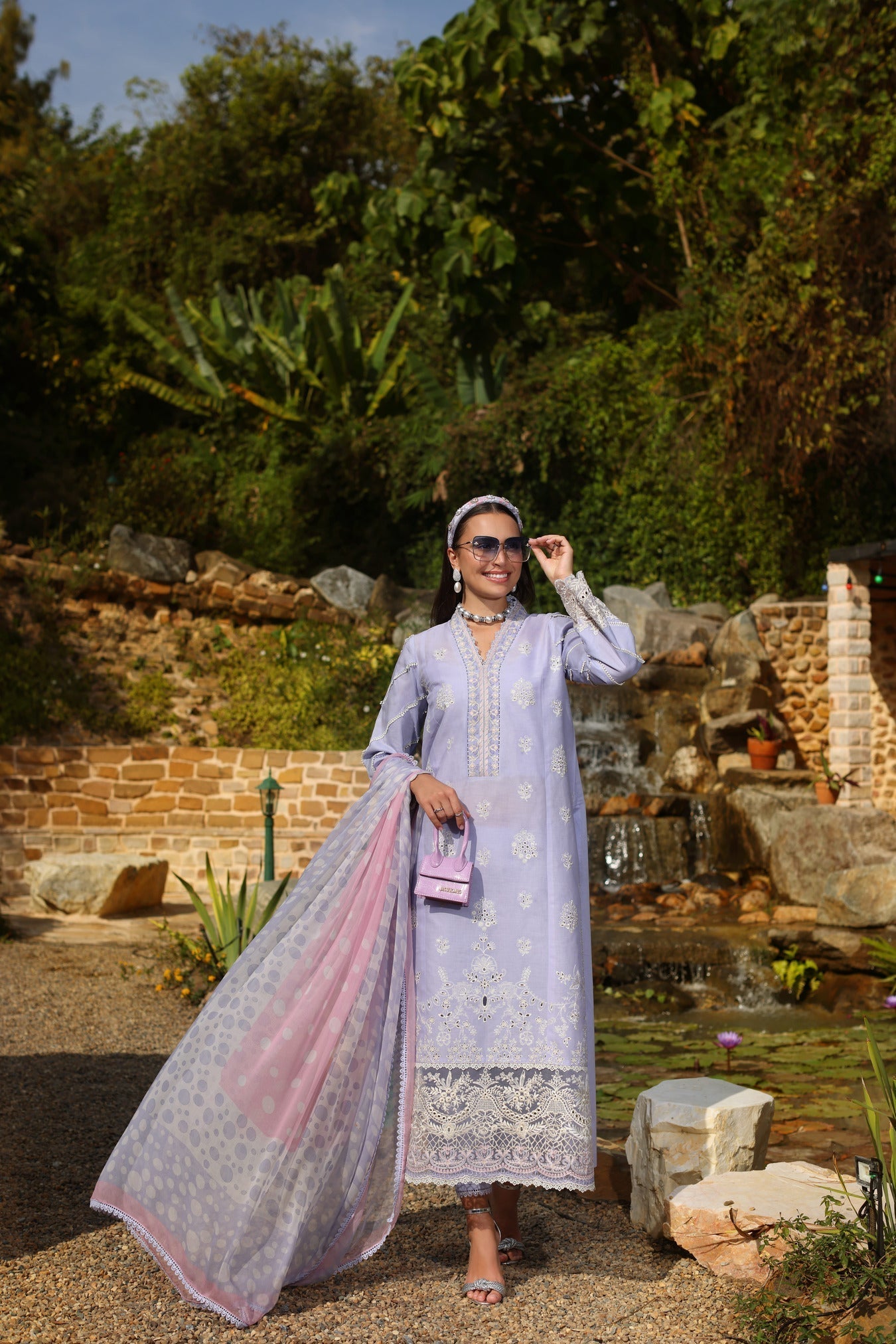 Noor by Saadia Asad | Luxe Chikankari 25 | D3-A - House Of Anaya