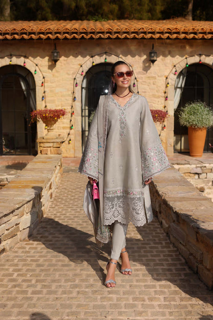 Noor by Saadia Asad | Luxe Chikankari 25 | D1-B - House Of Anaya