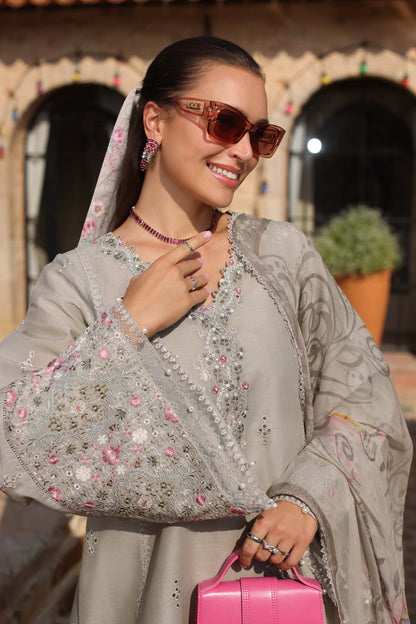 Noor by Saadia Asad | Luxe Chikankari 25 | D1-B - House Of Anaya